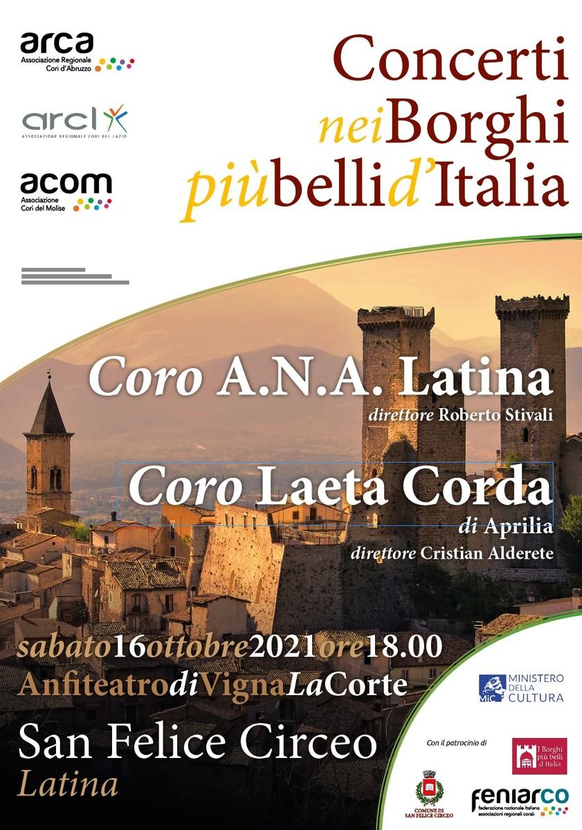 Concerti nei Borghi - 2021 - San Felice Circeo 16-10