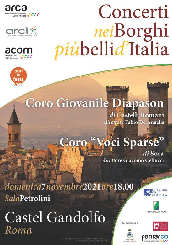 Concerti nei Borghi - 2021 - Castelgandolfo 07-11