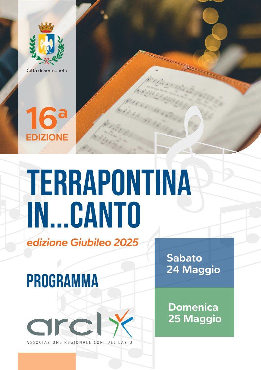 Terrapontina programma 1 pagina